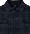 Blue Industry Overshirt Plaid Dark Blue Product / Detail