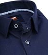 Suitable Shirt Melange Dark Blue Product / Detail