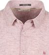 No Excess Short Sleeve Shirt Linen Blend Pink Product / Detail
