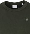 KnowledgeCotton Apparel Elm Trui Donkergroen Product / Detail