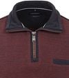 Casa Moda Half Zip Trui Bordeaux Product / Detail