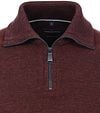 Casa Moda Pull Demi-zip Bordeaux Product / Detail