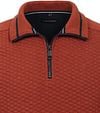 Casa Moda Halfzip Sweater Structure Red Product / Detail