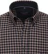 Casa Moda Casual Shirt Checks Brown Product / Detail