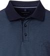 Casa Moda Long Sleeve Poloshirt Structure Navy Product / Detail
