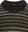 BOSS Pullover Aturn Wool Blend Stripes Black Product / Detail