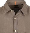 BOSS Relegant Shirt Linen Taupe Product / Detail