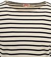 Armor-Lux Houat Sweater Stripes Black Ecru Product / Detail