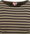 Armor-Lux Houat Sweater Stripes Dark Green Product / Detail