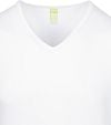 Alan Red Bamboo T-shirt V-Neck Wite Product / Detail