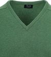 William Lockie V-Neck Lambswool Green Product / Detail