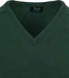 William Lockie Col-V Agneline Vert Foncé Tartan Product / Detail