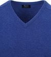 William Lockie Pullover Lamswol V Persian Royal Blue Product / Detail