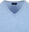 William Lockie V-Neck Lambswool Light Blue Product / Detail