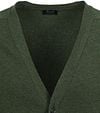 William Lockie Lambswool Cardigan Dark Green Product / Detail