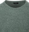 William Lockie Pullover O-neck Lambswool Landscape Green Product / Detail