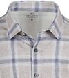 Desoto Shirt Checks Greige Blue Product / Detail