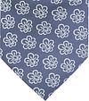 Krawatte Seide Blumen Indigo Product / Detail