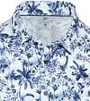 DESOTO Hemd Druck Blumen Blau Product / Detail