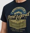 PME Legend Single Jersey T-Shirt Print Blauw PTSS2404590-5281 online bestellen | Suitable