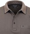 Casa Moda Polo Shirt Stretch Melange Taupe Product / Detail
