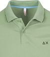 Sun68 Polo Petites Rayures Collar Vert Clair Product / Detail