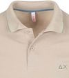 Sun68 Polo Petites Rayures Collar Greige Product / Detail