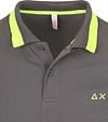 Sun68 Polo Shirt Big Stripe Fluo Anthracite Product / Detail
