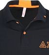 Sun68 Polo Shirt Logo Fluo Navy  Product / Detail