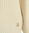 Armor-Lux Camionneur Half Zip Trui Wol Ecru Product / Detail