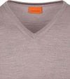 Suitable Merino Pullover V-Neck Greige Product / Detail