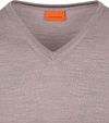 Suitable Merino Pullover V-Neck Greige Product / Detail
