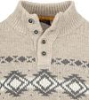 NZA Mocker Sweater Wool Mix River Greige Product / Detail