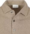 Profuomo Longsleeve Polo Shirt Luxury Basic Beige Product / Detail