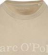 Marc O'Polo T-Shirt Logo Beige Product / Detail