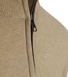 Steppin' Out Half-Zip Trui Cotton Cashmere Sand Product / Detail