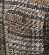 Anerkjendt Overshirt Zip Akhanky Bruin Product / Detail