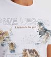 PME Legend Jersey T-Shirt Logo Blanche   Model / Detail
