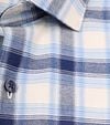 Suitable Hemd Widespread Flanel Kariert Blau Product / Detail