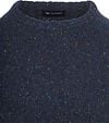 Suitable Pullover Tweed Wool Blend Navy Product / Detail
