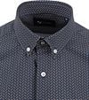 Suitable Short Sleeve Overhemd Print Navy Product / Detail
