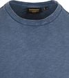 Superdry Slub T-Shirt Melange Blauw Product / Detail