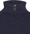 Suitable Half Zip Trui Wol Blend Navy Product / Detail
