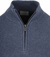 Suitable Pull Demi-Zip Mix Laine Bleu Foncé Product / Detail