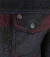 Scotch & Soda Trucker Jacket Checks Navy Product / Detail