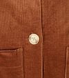 Blue Industry Overshirt Corduroy Cognac Product / Detail