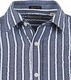 Dstrezzed Shirt Leonard Seersucker Blue Stripe Product / Detail