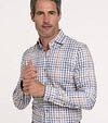 R2 Shirt Checks Multicolour Model / Voorkant