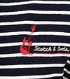 Scotch and Soda Pullover Bandana Dark Blue Striped Product / Detail