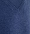 Steppin' Out Pullover Cashmere V-Neck Cobalt Blue Product / Detail